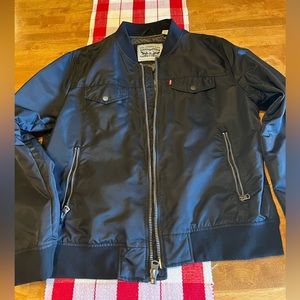 Levi’s Flight Satin Bomber Jacket!